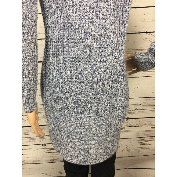 Derek Heart Open Front Shawl Collar Cardigan Sweater - Picture 11 of 12